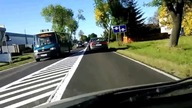 Ryszard Kalisz w terenie zabudowanym 100km/h