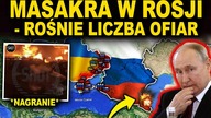 POTĘŻNA EKSPLOZJA W ROSJI - mnóstwo ofiar (WOJNA ROSJA UKRAINA)