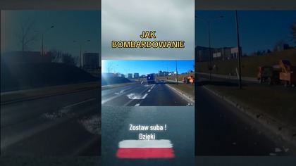  Spadający lód z TIR-a jak bombardowanie! Kto odpowiada za takie zagrożenie? #tir #lod