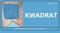 SZYDEŁKOWY KWADRACIK - TUTORIAL KROK PO KROKU KWADRAT NA SZYDEŁKU CROCHET SQUARE #554