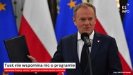 Tusk nie wspomina nic o programie [Serwis informacyjny, KSTV Info]