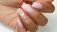 Glass effect / LU PROFESSIONALI COSMETICS 3d paint gel pink