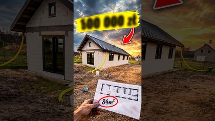 84m2 DOMU ZA 180 000 ZŁ?!  Zobacz, jak inwestor osiągnął taki wynik, budując większość domu SAMEMU!