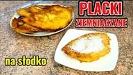 Chrupiące placki ziemniaczane na słodko SMAK DZIECIŃSTWA! 