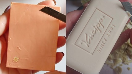 Soap Carving ASMR Relaxing Sounds no talking Satisfying ASMR Video