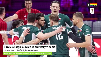 Turcy uciszyli Gliwice w pierwszym secie.  Odpowiedź Polaków była potężna [KS Sport]