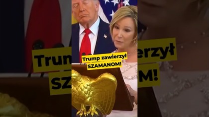 Trump zawierzył SZAMANOM! #Trump #White #USA #pogaństwo #polityka