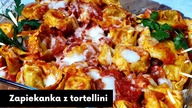 Zapiekanka z tortellini.  Przy niej się nie narobisz.  #zapiekanka