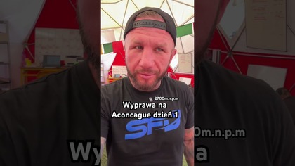 Wyprawa na Aconcague - dzień 1 - 2700m. n. p. m