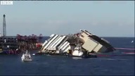 Costa Concordia operacja podnoszenia wraku