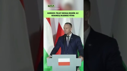 Nawrocki: Polacy kochają Węgrów, ale...  #shorts