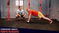 Trening MMA - Pompki renegata