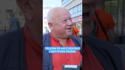 DZWONIMY DO PREZESA KACZYŃSKIEGO! EMERYT MA DO NIEGO NIETYPOWĄ PROŚBĘ