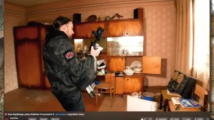 Przypał z policją na urbexie  Całe Q&A na kanale  #urbex #opuszczone #shorts