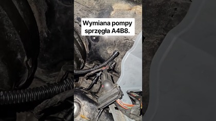 Wymiana pompy sprzęgła A4B8.