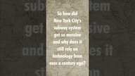How Did NYCs Subway System Get So Massive? #newyorkhistory #history