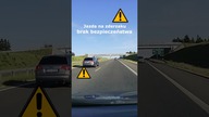 Jazda na zderzaku na autostradzie #shorts #rikordwidjo