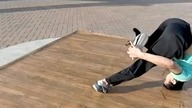 Breakdance w slow motion
