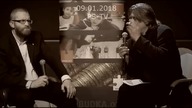 Grzegorz Braun i Krzysztof Karoń - spór o system edukacji - webinar, Częstochowa 09. 01. 2018