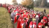 2011-Procesja wok&oacute;ł Pustelni ks Piotra Natanka