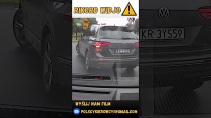 Jak tu nie rzucać mięsem #shorts #polscykierowcy #polska #polskiedrogi #dashcam #video