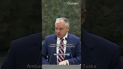AMBASADOR USA PORÓWNUJE TUSKA DO TRUMPA!