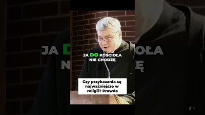 Czy Przykazania Są Najważniejsze w Religii Prawda! #pawlukiewicz
