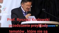 Tematy blokowane w Polsce - prof.  Ryszard Kozłowski - Zjazd Środowisk Niezależnych i Alternatywnych