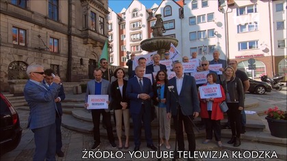 Konferencja Koalicji Obywatelskiej w Kłodzku ze znaną osobą