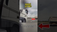  Nie wpuścił TIRa i BOOM  #kierowcy #tir #kolizja #droga #drivinginpoland #stopcham #wypadki