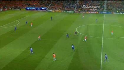 Euro 2008 Holandia - Francja 3-1 Robben