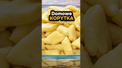 Kopytka miękkie jak chmurka? Zobacz sekret!  #kopytka #przepis #shorts