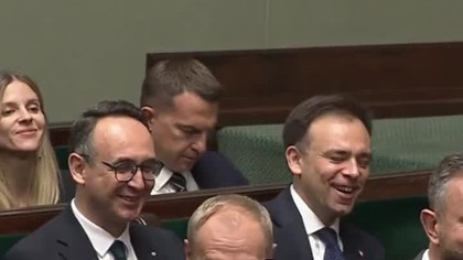 Śmiechy podczas wystąpienia Kowalskiego.  Jawohl, Herr Tusk! #shorts