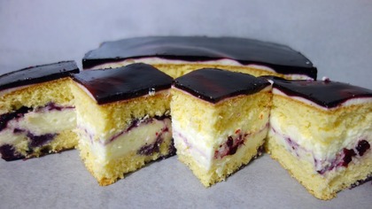 Ciasto Jagodowy Uśmiech