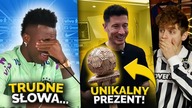 Vinicius Junior ROZPŁAKAŁ SIĘ na konferencji prasowej! Lewandowski DOSTAŁ ZŁOTĄ PIŁKĘ (wyjątkową)