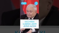 Kaczyński ujawnia jakim JEŹDZI AUTEM #shorts