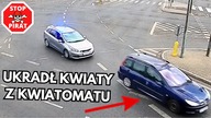 Policyjny pościg za 24-letnim złodziejem kwiatów z promilami, bez prawa jazdy.  STOP PIRAT