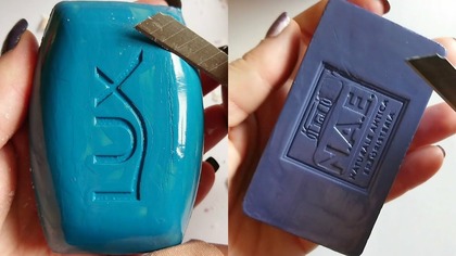 Soap Carving ASMR Relaxing Sounds no talking Satisfying ASMR Video #soapcarving #carvingsoap #seife