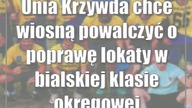 Unia Krzywda chce wiosną powalczyć o poprawę lokaty w bialskiej klasie okręgowej
