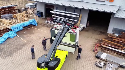 Relokacja pras o wadze 8 i 12 TON