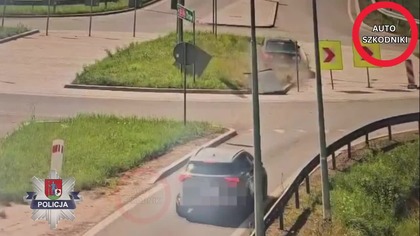 AutoSzkodniki #37  Pościgi, prosto przez rondo i płonący Citroen.  Nagrania policji