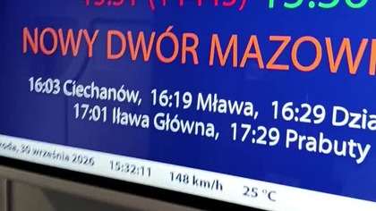 1445 minut opóźnienia w PKP? Tak naprawdę to niexd Ekran myli się o 24 godziny w TLK 3829 Lubomirski