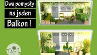 Dwa pomysły na jeden balkon! Jak urządzić balkon w stylu BOHO i przytulnym stylu nowoczesnym ?