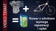 Rejestracja roweru z silnikiem