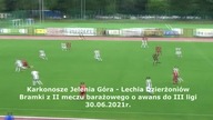 Awans III Liga - Karkonosze - Bramki - Karne - Jelenia & Dzierżoniów