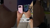 Zoom iPhone vs Pixel