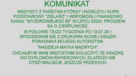 KOMUNIKAT DLA KURSANTÓW