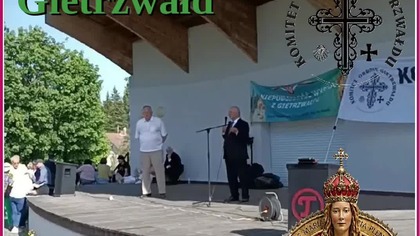 Krucjata w obronie Gietrzwałdu. Wystąpienia w Amfiteatrze - OKOPZN Krzysztof Tytko
