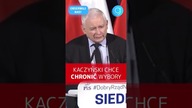 Kaczyński chce CHRONIĆ wybory #shorts
