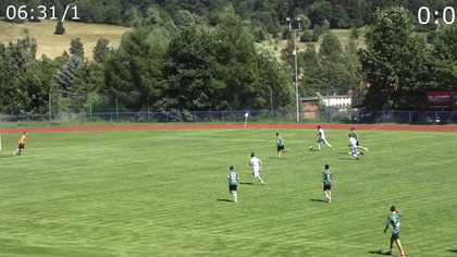 Skrót meczu KKS Olimpia Kamienna Góra - MKS Olimpia Kowary (25. 07. 26 r. )